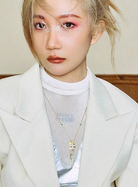 乃万同款GTM印第安面具项链女轻奢高级感小众多巴胺配饰新款爆款