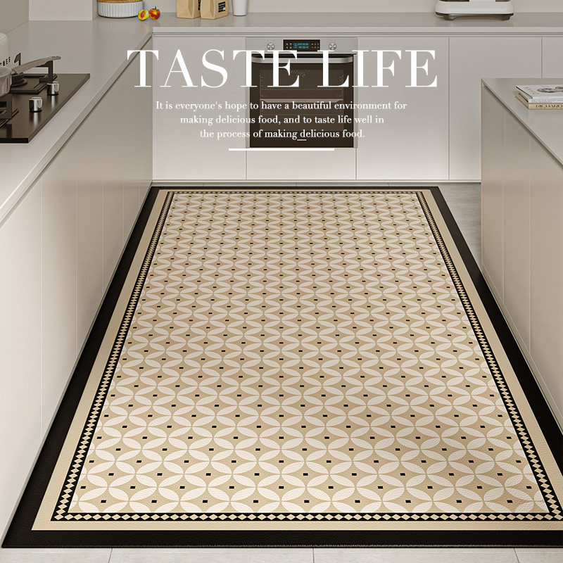 厨房地垫PVC可擦洗地毯门垫进门口脚垫防油地毯可裁剪入户门地垫,淘宝优惠券,粉丝福利购,淘宝优惠卷