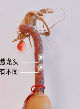 手工烙画天然异形葫芦雕刻摆件
