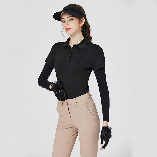 BG golf long-sleeved women's top ice silk quick drying sun protection