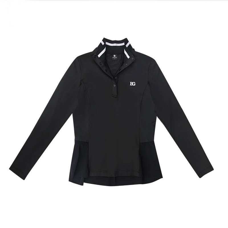 BG秋冬高尔夫衣服上衣女长袖T恤韩版两领穿搭女士后收腰运动球衣,淘宝优惠券,粉丝福利购,淘宝优惠卷