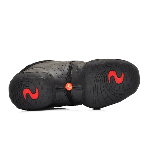 Высокая обувь, танцующие кожаные современные туфли, мягкая подошва, из натуральной кожи