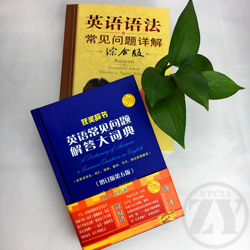 正版包邮 英语常见问题解答大词典+英语语法常见问题详解 赵振才著 高考研四六级英语试题索引 英语语法英语学习词典工具文教书籍 - 图1