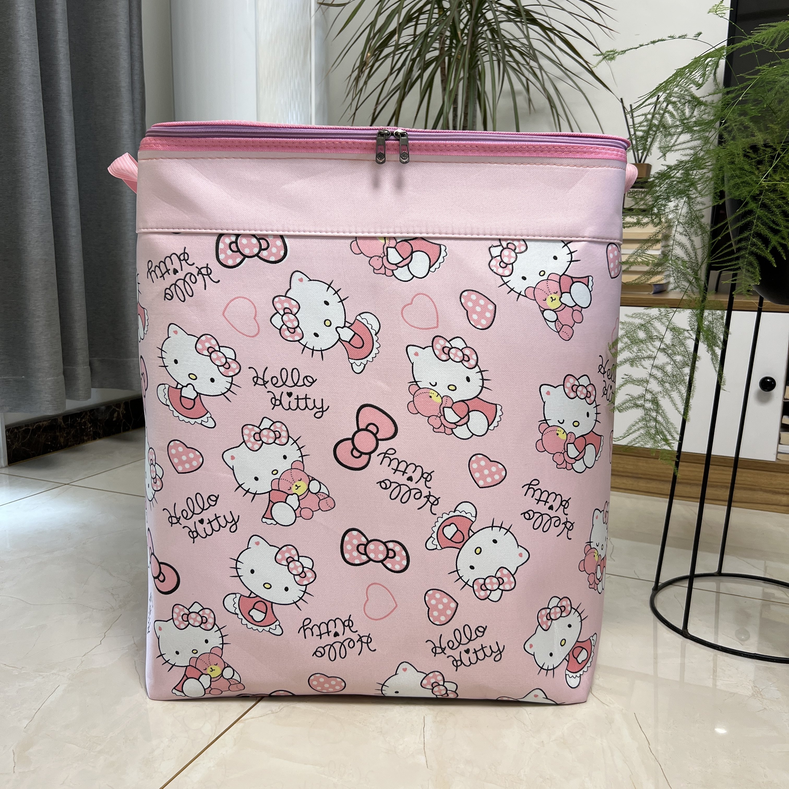 120升双拉链升级钢圈被子收纳袋防水防尘帆布数码印花棉被衣物,淘宝优惠券,粉丝福利购,淘宝优惠卷