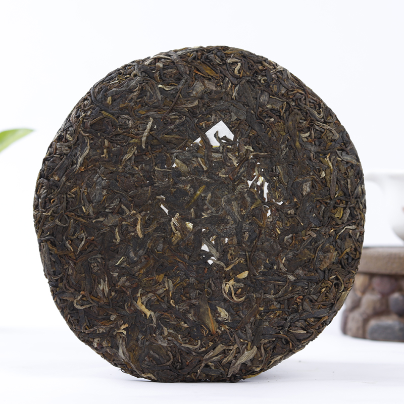 2018凤牌普洱茶卡思生茶云南百年乔木纯料古树茶凤庆春茶357g茶叶 - 图1