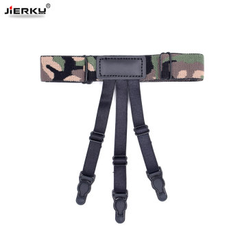 ເສື້ອຢືດ camouflage garters for men/women's shirts anti-slip anti-wrinkle clip gourd buckle garter socks over the knee socks anti-slip buckle