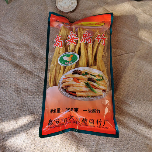 江西高安腐竹特产大观苑高安腐竹300g农家腐竹南北干货土特产豆皮 - 图3
