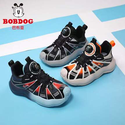 巴布豆儿童网面运动鞋2026春