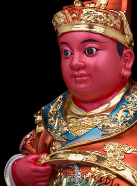 树脂郭圣王神像广泽尊王保安尊王佛像郭王公周广泽客厅工艺品摆件