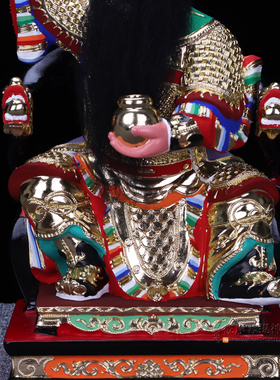 九天应元雷声普化天尊神像树脂神像雷祖雷神南极长生大帝佛具