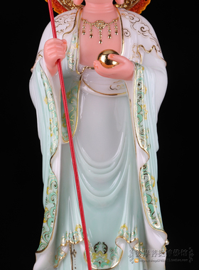 地藏王菩萨居家供奉镇宅汉白玉