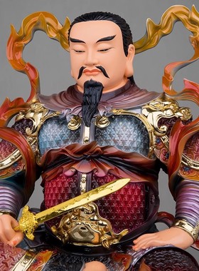 瑞彩玄天上帝树脂神像真武大帝上帝公武当山玄武祖师佛像家用摆件