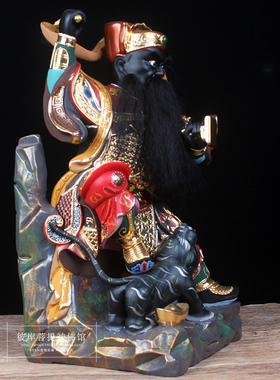 佛像赵元帅摆件武财神