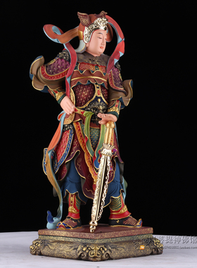 精工树脂佛堂韦驮菩萨