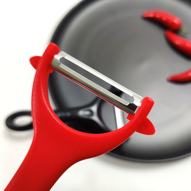 十八子作不锈钢瓜果刨刀多功能刮皮刀神器家用水果土豆黑色削皮器,淘宝优惠券,粉丝福利购,淘宝优惠卷