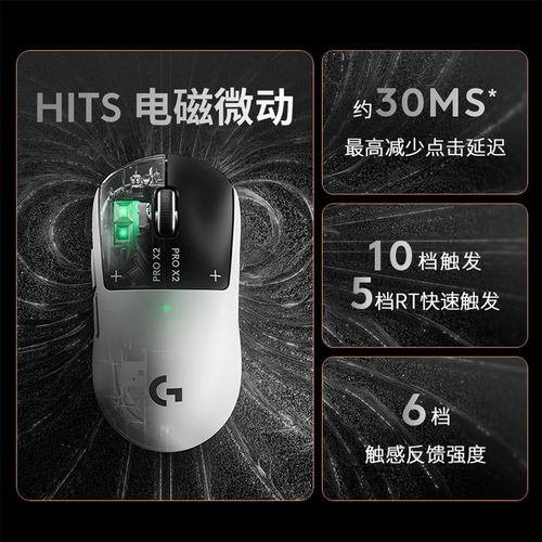 顺丰罗技GPW5代雪豹狗屁王无线电竞游戏鼠标8K充电电磁微动CS - 图0