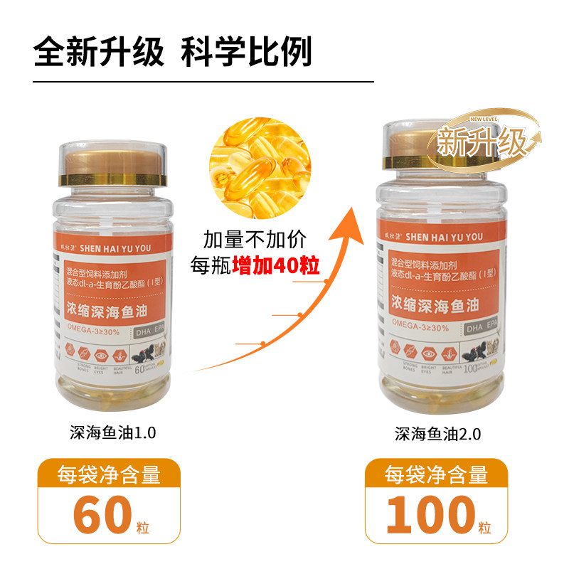 深海鱼油鸡鸭鹅鸽子斗鸡专用促进钙磷吸收补充多种维生素鱼肝油,淘宝优惠券,粉丝福利购,淘宝优惠卷