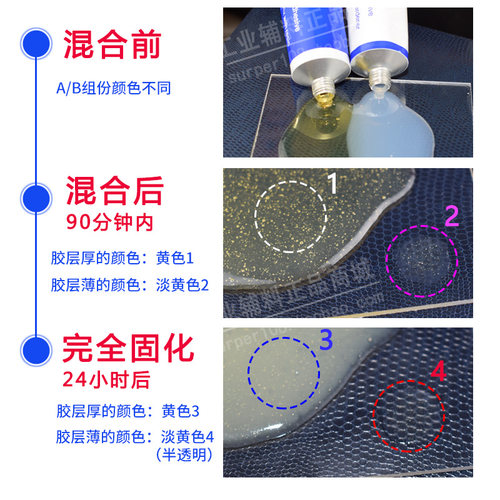 爱牢达ab胶珠宝胶水专用镶嵌强力粘金属陶瓷银首饰品蜜蜡玉石胶水 - 图3