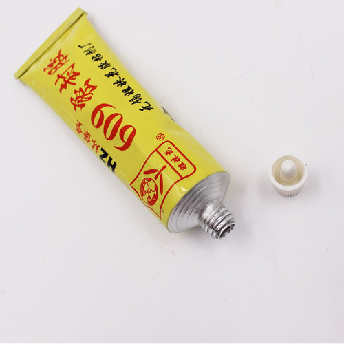 姐妹花密封胶609胶水 HZ-609胶水 硅橡胶 环保型 白色 100g - 图2