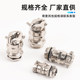 Metal waterproof cable connector M-type clamping lock PG-type Grey-type metal double locking cable fixing connection