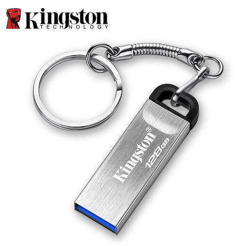 金士顿u盘128g64g高速usb3.2车载可加密刻字定制礼盒礼品官方正品 - 图0