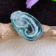 Lz real shot 25.3*16.5*5 natural jade Ruyi Lan Yun everything goes smoothly small Ruyi jade pendant jade pendant
