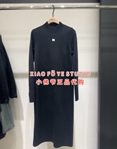 MBC4DRS008 triple crown special cabinet MO2023 winter clothing wool-knitted sweatshirt upright collar dress 2399
