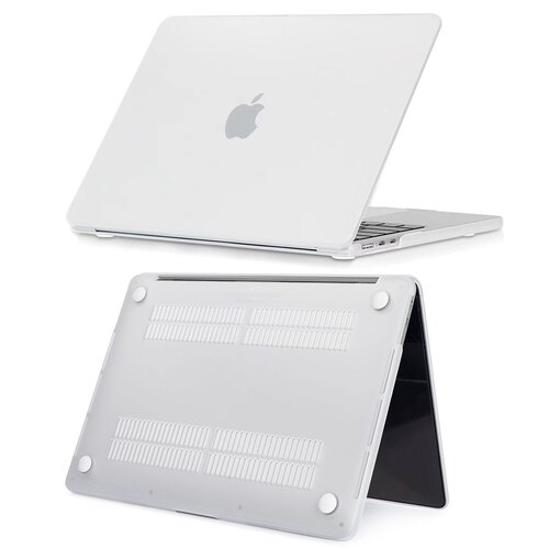 适用于Macbook磨砂保护壳Air13以及Pro14苹果笔记本电脑保护套M1M2M3外壳 - 图0