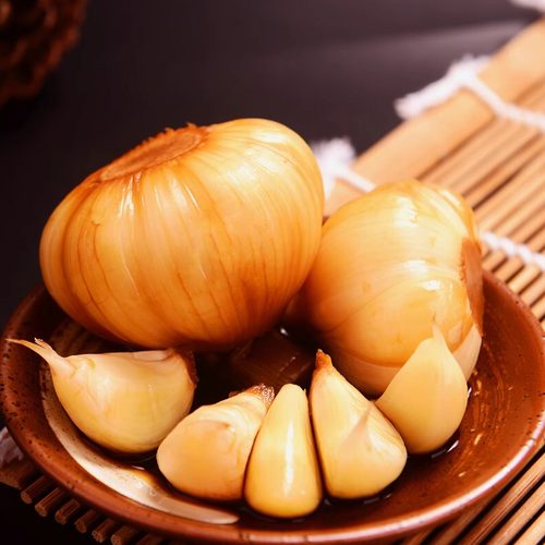 姜老大糖蒜泡菜糖醋蒜腌制甜蒜糖蒜农家自制鲜蒜腌泡大蒜头咸菜 - 图0