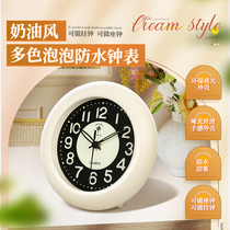 Arctic Star New Cream Wind BRIGHT BUBBLE BELL SILENT NIGHT LIGHT SEAT HANGING DUAL-USE WATERPROOF WATCH CREATIVE CLOCK