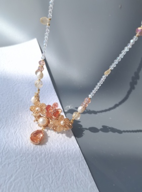 一梦星河原创设计新中式民族风复古小众古风仙气灵动可拆卸项链