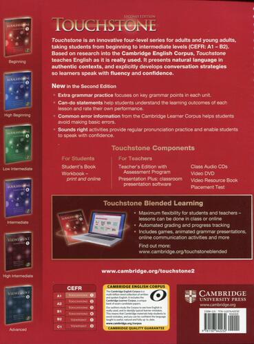 原版 剑桥英语 Touchstone Level 1 Teacher's Edition 带音频 - 图0