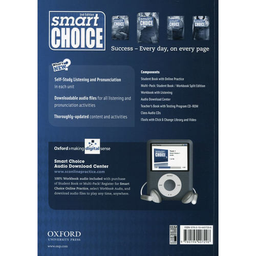 牛津美式英语高中教材原版Smart Choice 1练习册 - 图0