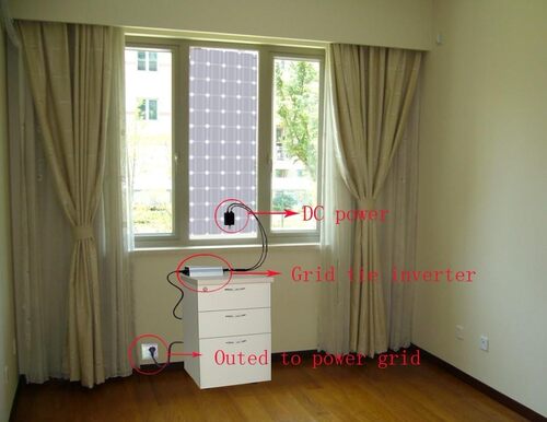 1300W DC10.5-28V AC110V/230V MPPT on grid tie solar inverter - 图1