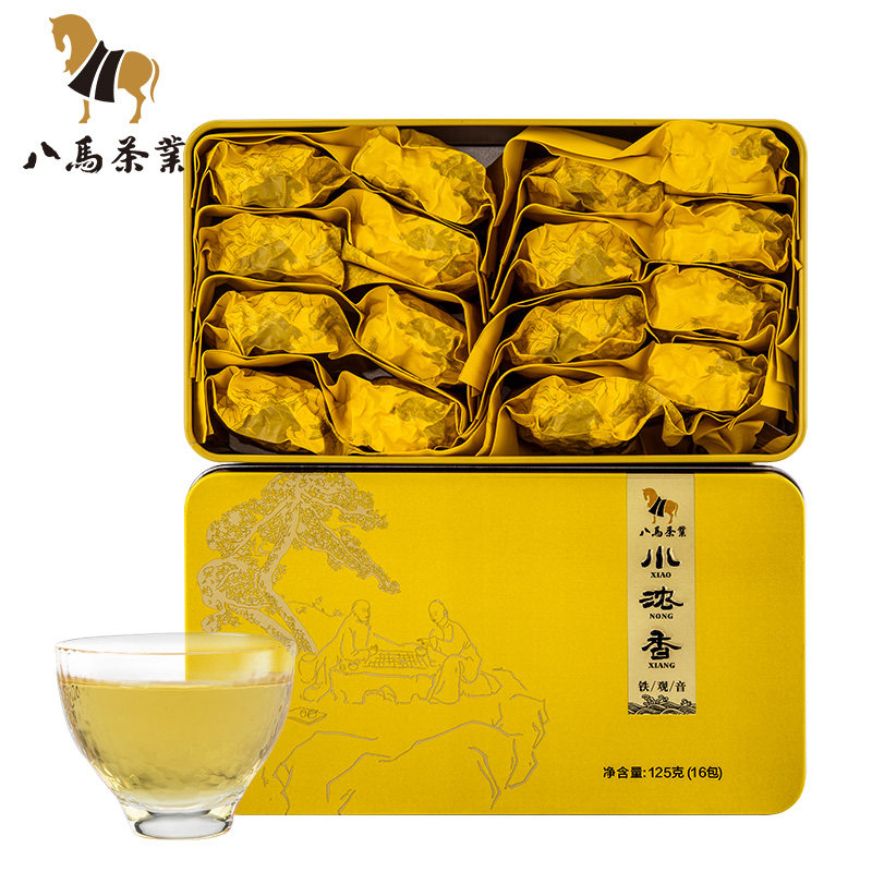 八马茶业铁观音浓香型小浓香乌龙茶 八马铁观音