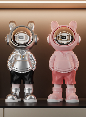 高档太空宇航员酒柜装饰摆件