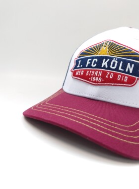 1. FC Köln Trucker hat 德甲科隆足球俱乐部硬顶网帽美式卡车帽