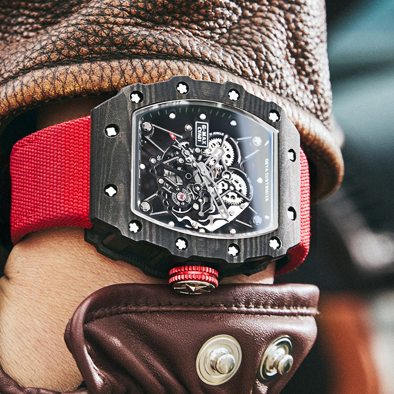 geya格雅男2020新款名牌正品机械表 格雅国产腕表