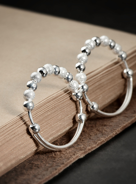 足银小孩手环婴儿满月礼物