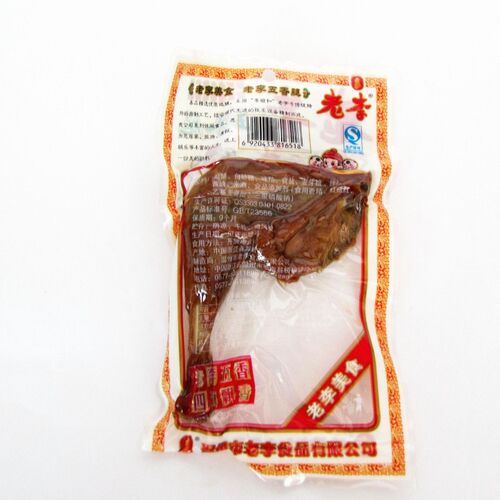 温州特产休闲零食 老李五香鸡腿85g卤味怀旧五香香酥鸡腿30元包邮 - 图0
