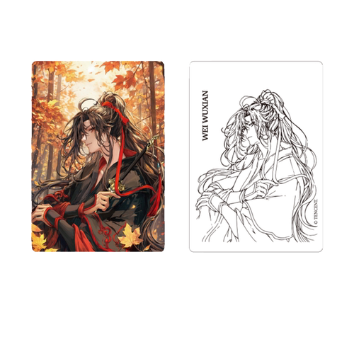 KAZE魔道祖师动画正版周边魏无羡生贺主题霜林染桐花慢亚克力 - 图3