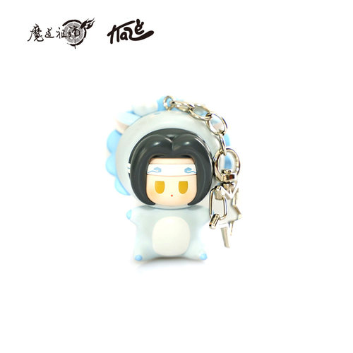 KAZE魔道祖师动画正版周边奶呼呼龙仔玩偶挂件魏无羡蓝忘机 - 图1