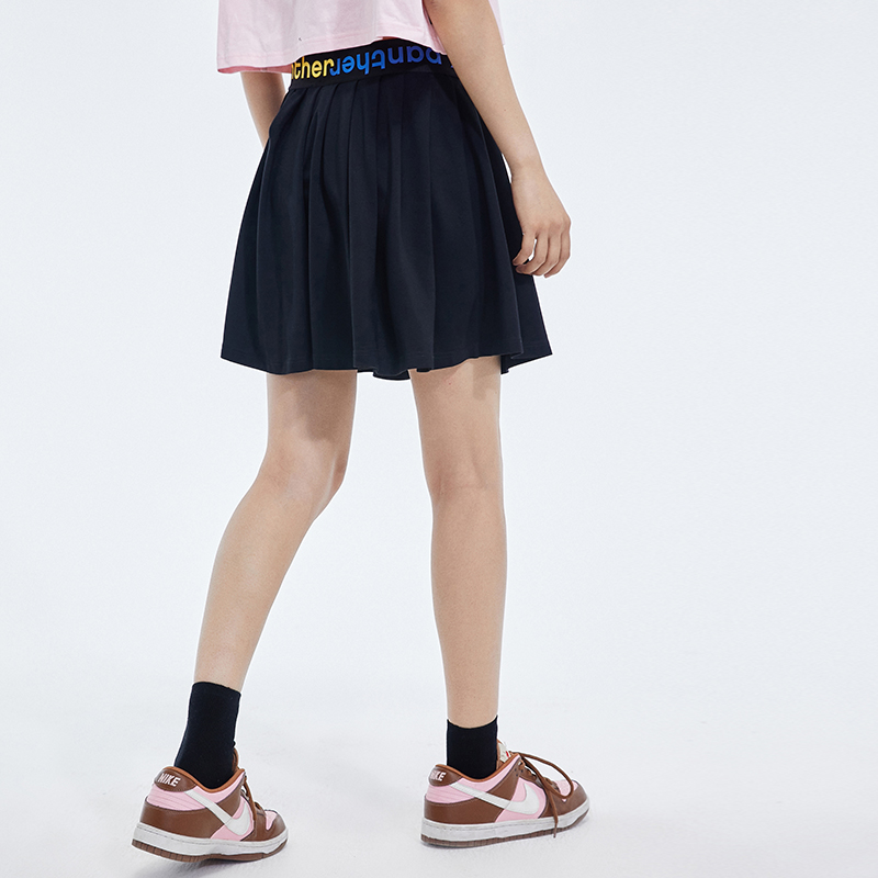 Fun潮牌夏季新款粉红豹联名半身裙女潮ins