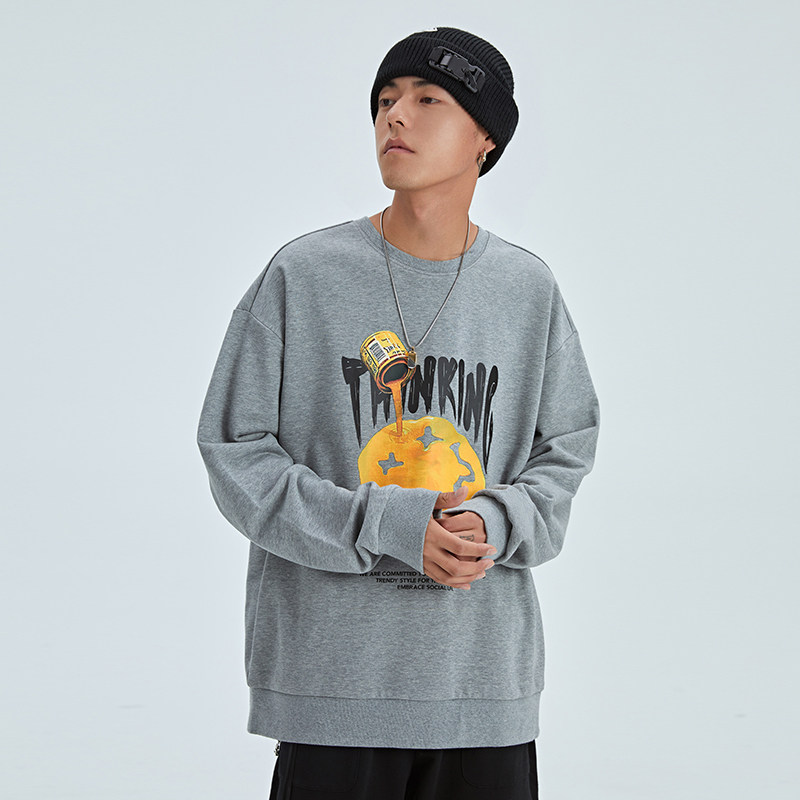 【预售】fun潮牌恶魔笑脸男秋季卫衣 fun卫衣