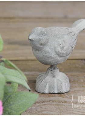 康康时光铸铁花园杂货咖啡馆小鸟