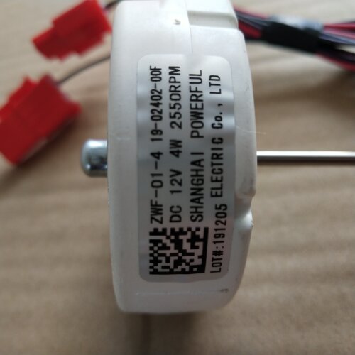 适用TCL冰箱BCD-430WEZ50风扇电机ZWF-01-4 19-02402-00F冷冻风机 - 图0