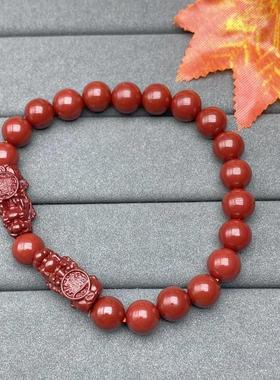 朱砂貔貅手链饰品民族风