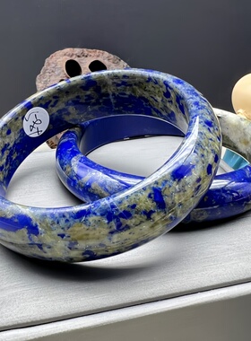 天然青金石手镯青花瓷花水晶饰品