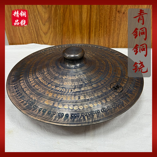 海鸥手工青铜闭口铜铙19 23 28 30公分开口铙道公铙钹老式铜铙镲 - 图0