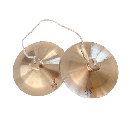 海鸥南狮广钹醒专业铙钹广镲30公分大镲大钹腰鼓镲舞狮28cm铜镲